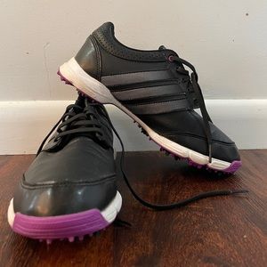 Adidas Women's Response Light Golf Cleat Black/Purple